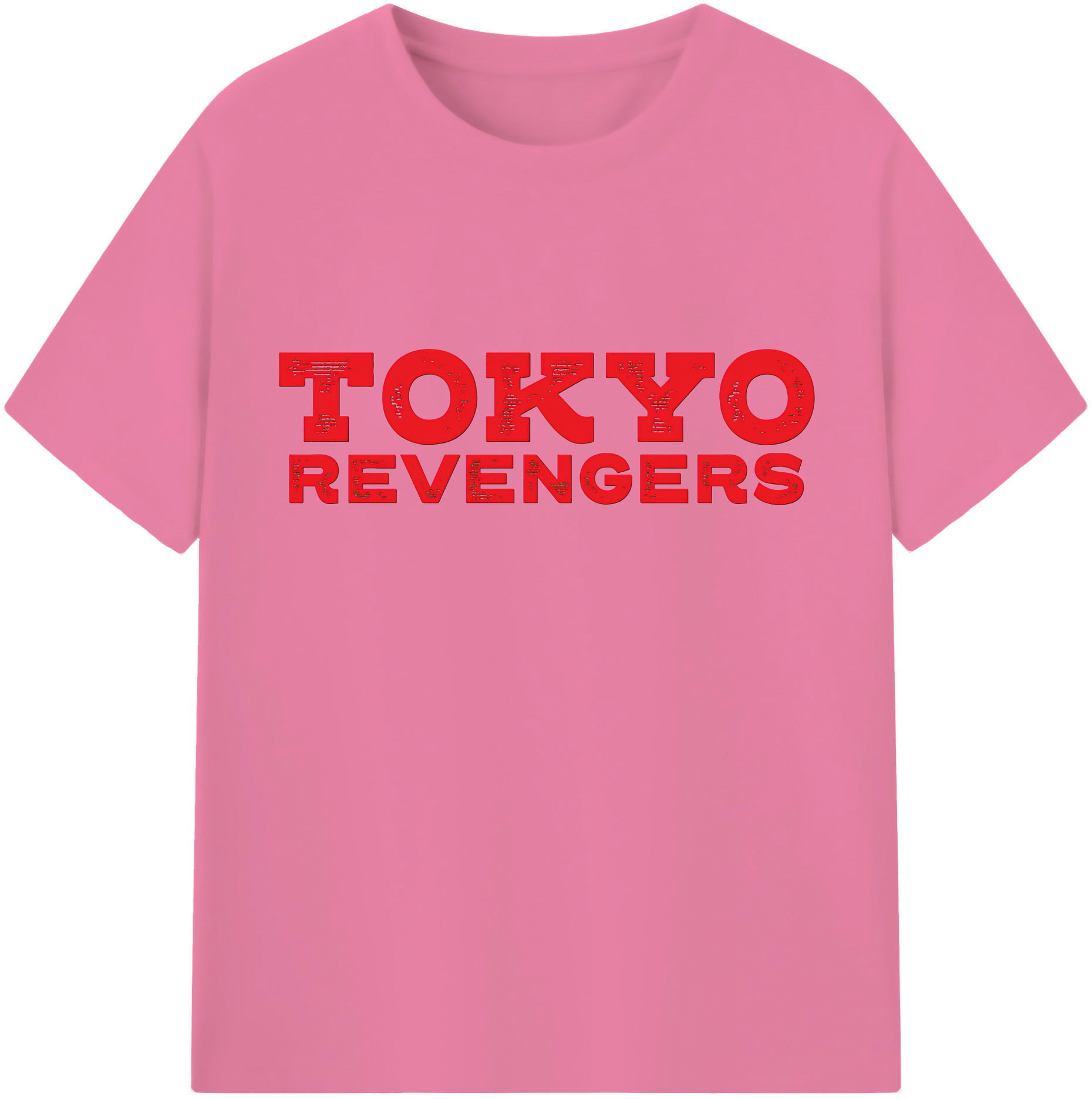 （画像用） 東京リベンジャーズ Tokyo Revengers 綿100％半袖Tシャツ（フロントプリント）